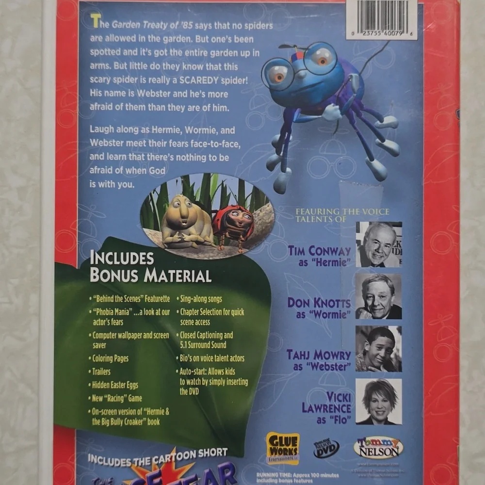 Hermie & Friends Webster the Scaredy‎ Spider DVD